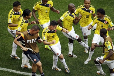 Kết quả tỉ số trận đấu Colombia - Bờ Biển Ngà World Cup 2014: 2-1